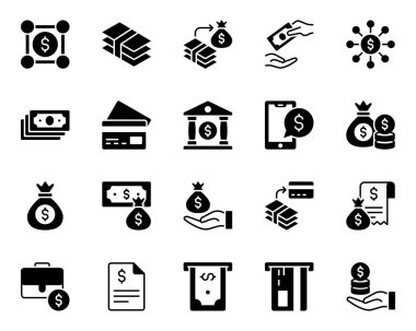 Ödeme için simge simgeleri ayarlandı.