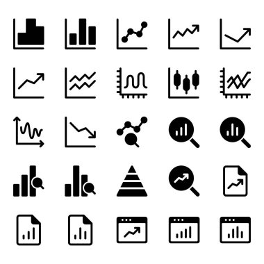 Diyagram ve Raporlar için simge simgeleri ayarlandı.