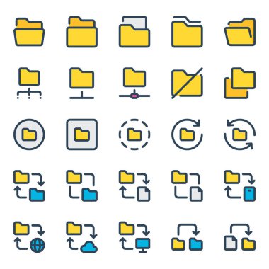 Dizin için doldurulmuş özet simgeleri, kaydet.