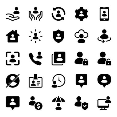 Kullanıcılar için simge simgeleri ayarlandı, millet.