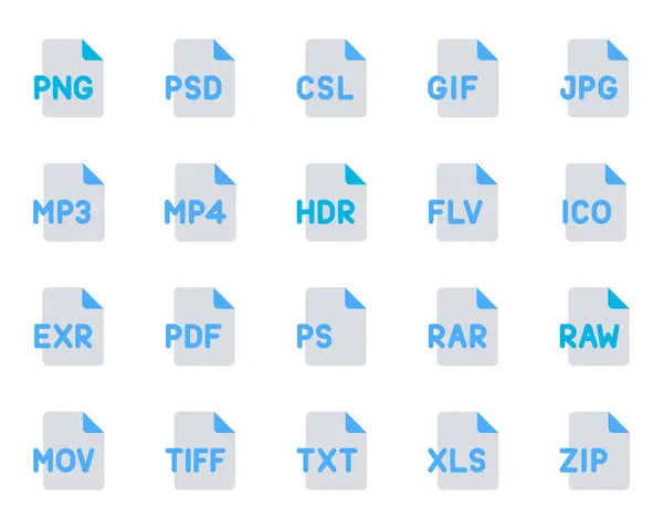 Programlama dosyaları için mavi renk simgeleri ayarlandı