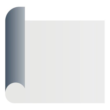 Gradyan renk simgesi, Dosya için illüstrasyon, kağıt.