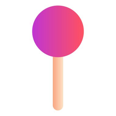 Gradyan renk simgesi, Konum için illüstrasyon, iğne, nokta.