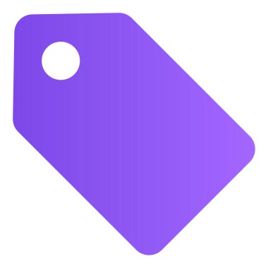 Gradyan renk simgesi, Price etiketi için illüstrasyon, etiket, satış.