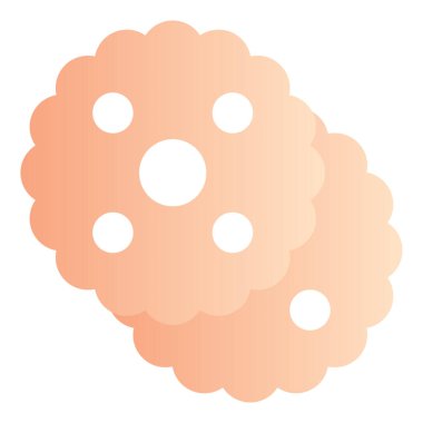 Gradyan renk simgesi, Bisküvi, kurabiye, fırın.