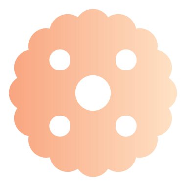 Gradyan renk simgesi, Bisküvi, kurabiye, fırın.