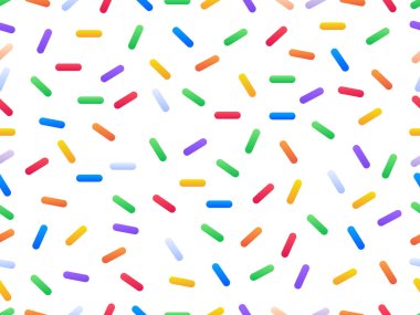 Konfeti, festival, Gradyan renk vektöründeki şablonu kutlayın