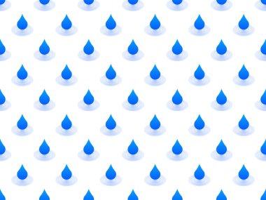 Gradyan renk vektöründe su damlası deseni