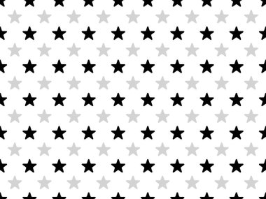 Siyah biçim vektöründe yıldız deseni