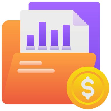 İş raporu için renk grafikleri