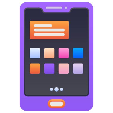 Mobil uygulamalar için renk grafikleri