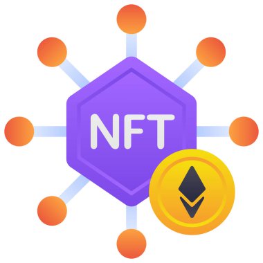 Nft simgesi için renk grafiği