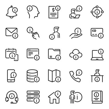 Bilgi için özet simgeleri ayarlandı