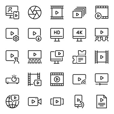 Movie multimedya için özet simgeleri ayarlandı