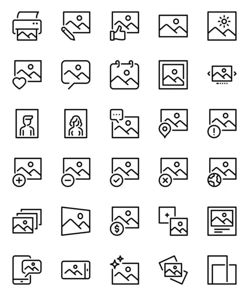 Fotoğraf galerisi için özet simgeleri ayarlandı