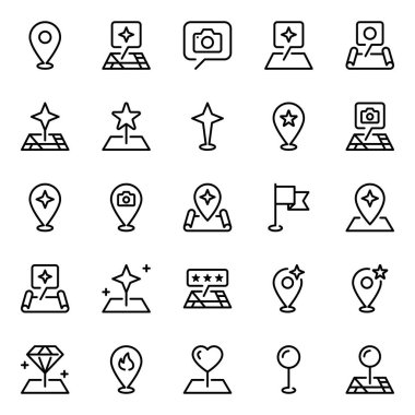 Nokta konumu için özet simgeleri ayarlandı