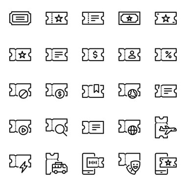 Bilet için özet simgeleri ayarlandı