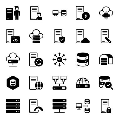 Veritabanı sunucusu için simge simgeleri ayarlandı