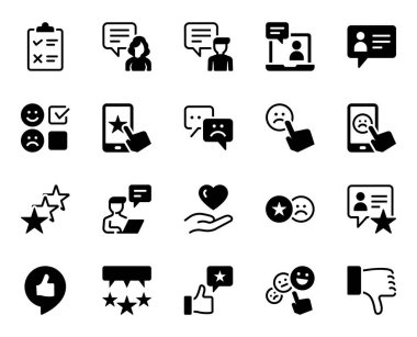 Geribildirim ifadeleri için simgeler ayarlandı