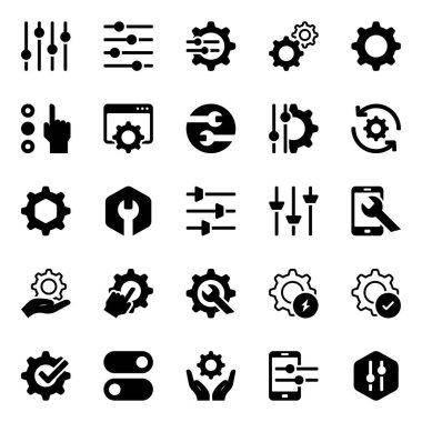 Onarım için simgeler ayarlandı