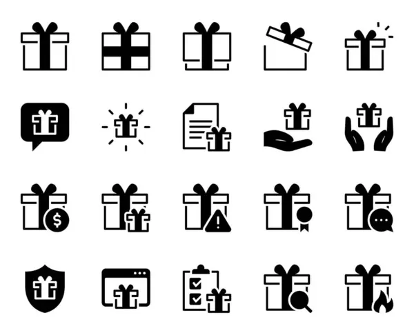 Sürpriz hediyeler için simgeler ayarlandı