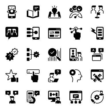 UX tasarımı için simgeler ayarlandı