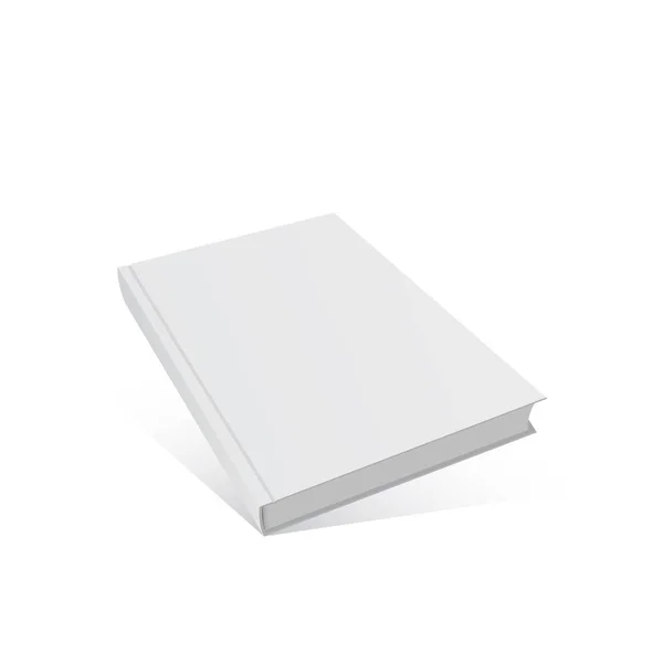 Blanco Omslag Van Tijdschrift Boek Boekje Brochure Vectorillustratie — Stockvector