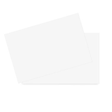 Boş beyaz A4 kağıt maketi. Vektör illüstrasyonu