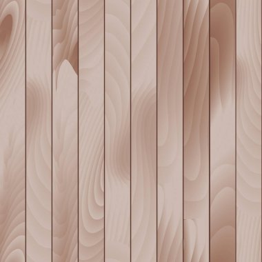 Dikey tahtaları olan ahşap bir dokunun vektör çizimi. Vektör illüstrasyonu