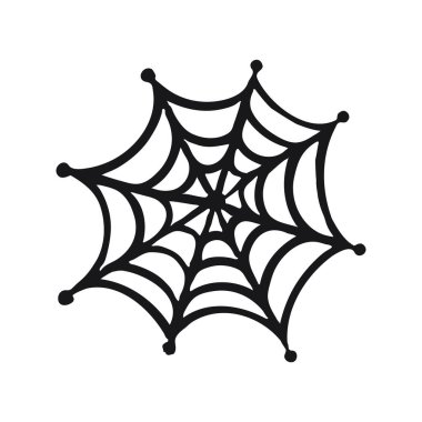 Cadılar Bayramı örümcek ağı. El çizimi örümcek ağı. Koleksiyon defteri, kart, davetiye, poster, çıkartma kiti için mükemmel.. 