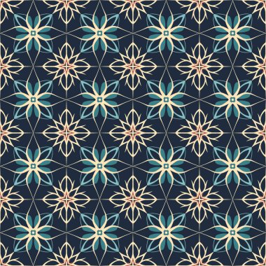 İslami vektör. Geleneksel Arap modeli. Arapça pürüzsüz desen. 