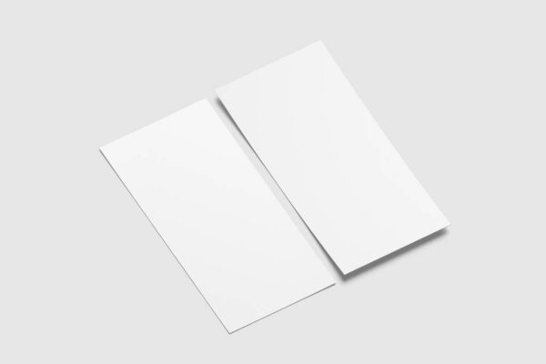 DL Flyer Mockup 3D Rendering