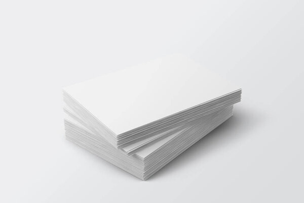 Brochure Flyer Mockup 3D Rendering