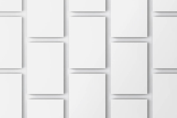 Brochure Flyer Mockup 3D Rendering