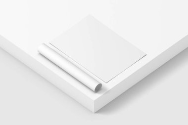 Broşür Modeli 3B Hazırlama