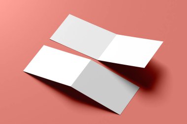 Manzara Çift Katlı Broşür Model 3B Hazırlama