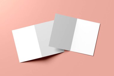 Çift Katlı Broşür Modifiye 3B Hazırlama