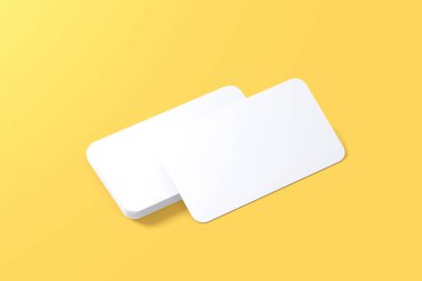 Peyzaj Yuvarlak İşletme Kartı 3B Hazırlama