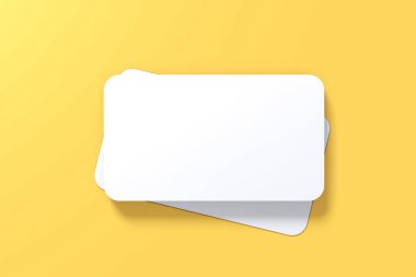 Peyzaj Yuvarlak İşletme Kartı 3B Hazırlama