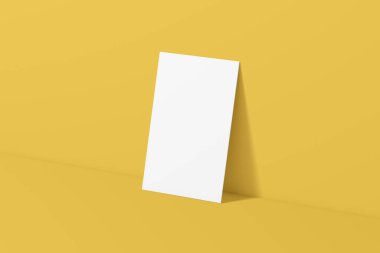 Mockup Potrait İş Kartı 3B Hazırlama