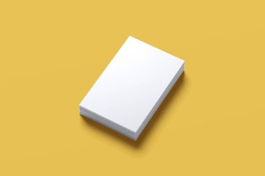 Mockup Potrait İş Kartı 3B Hazırlama