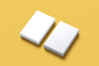 Mockup Potrait İş Kartı 3B Hazırlama