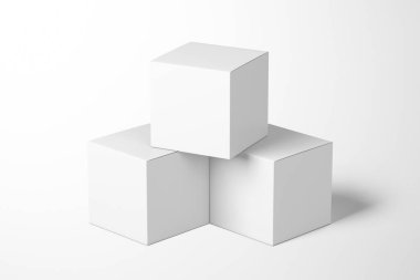 Kare Kutu Paketleme 3B Model