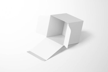 Kare Kutu Paketleme 3B Model