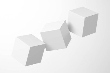 Kare Kutu Paketleme 3B Model