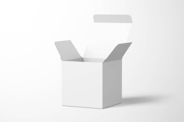 Kare Kutu Paketleme 3B Model