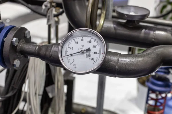 Gauge Sensor Measuring System Pressure — Stock Photo, Image