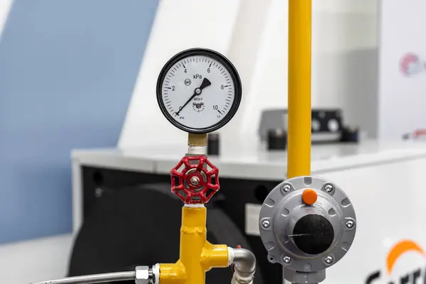 Gauge Sensor Measuring System Pressure — Stock Photo, Image