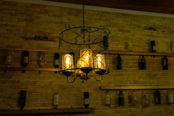 Lumière Led Pour Une Utilisation Économique Électricité — Photo