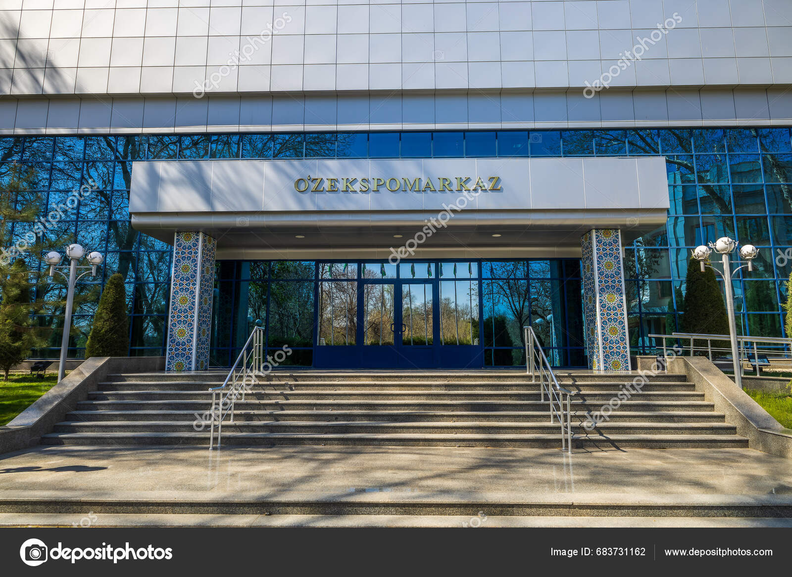 Tashkent Uzbekistan 2023 Uzbek National Central Exhibition Hall